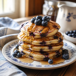 BLUEBERRY PANCAKES