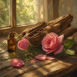 CEDARWOOD &amp; ROSE