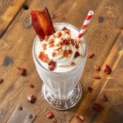 BACON &amp; VANILLA MILKSHAKE