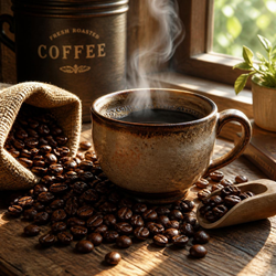 FRESH BREWED COFFEE