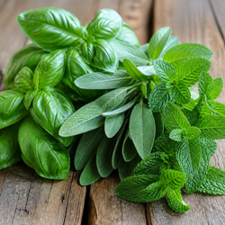 BASIL SAGE &amp; MINT